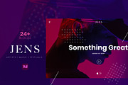 JENS - UI Kit [Adobe Xd], an UI Kit Template by onetwoworks (Thumbnail 1 of 4)