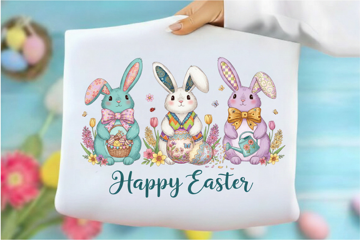 Happy Easter PNG Coquette Easter, an Illustration by Designking (Photo 1 of 5)
