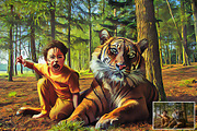 Oil Paint Cartoon Effect, an Action Add-On by U_Design (Thumbnail 3 of 6)