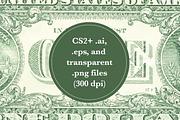 Hi-Res Vector $1 USD Front & Back, an Object Graphic by Theresa Barba (Thumbnail 3 of 5)
