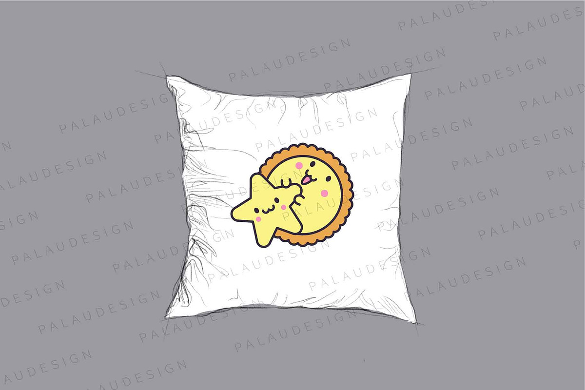 Cute kawaii sun, a Decorative Illustration by Palau (Photo 4 of 12)