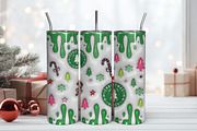 3D Inflated Christmas Tumbler Wrap, a Food & Drink 3D Model by Libby Wishes (Thumbnail 1 of 4)