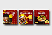 Editable Canva Restaurant Instagram, a Social Media Template by Ultimate Template Shop (Thumbnail 2 of 4)