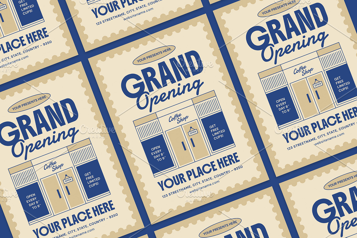 Grand Opening - Flyer preview 2
