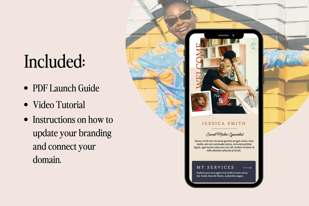 Showit Instagram Link in Bio, a Websites & App Template by Amanda Pena Design (Photo 4 of 7)