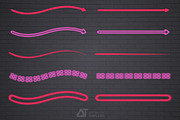 Neon Brush Pack Affinity Designer, a Brush Add-On by Affinity Templates (Thumbnail 7 of 7)