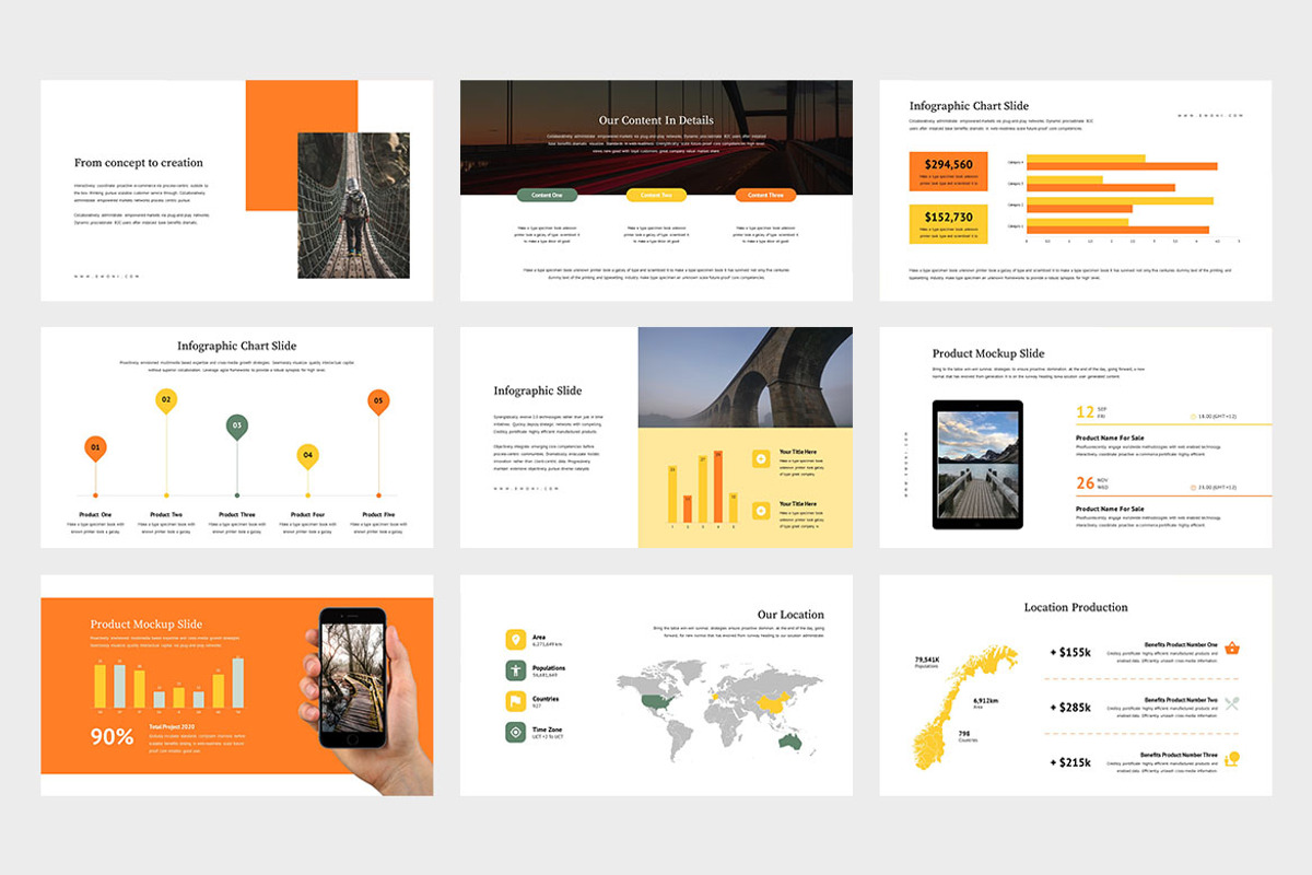 Ewoni : Construction Google Slides, a Presentation Template by Punkl Camp (Photo 4 of 9)