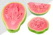 Green Pink fleshed Guava pieces, an Object Graphic by Fruits+Veggies (Thumbnail 5 of 11)