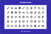 Needlework icons, an Outline Icon by Wencory (Thumbnail 1 of 2)