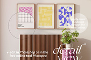 Frame Mockup Set LIZ, a Household Mockup by Bonumo (Thumbnail 6 of 11)