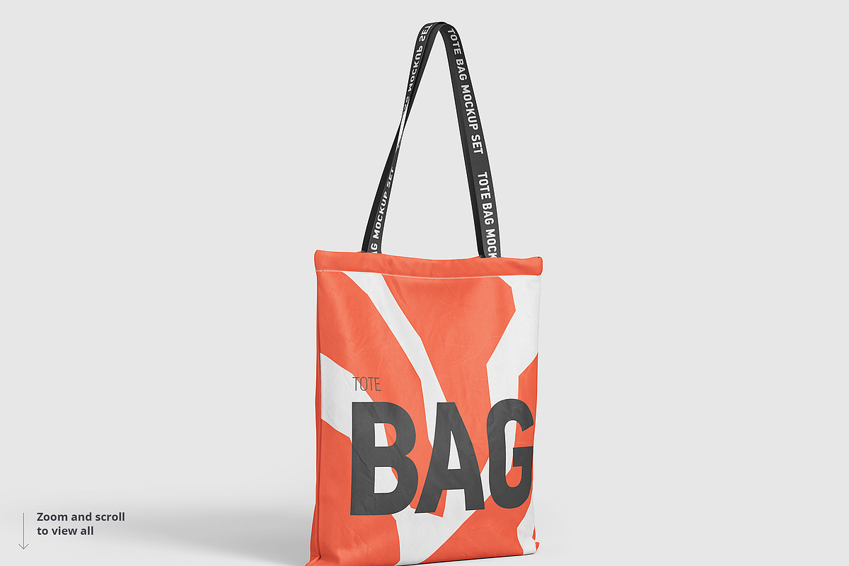 Tote Bag Mockup, a Household Mockup by WebAndCat (Photo 10 of 10)