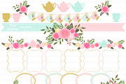 Tea, Tea Party, Afternoon Tea, a Food Illustration by Mia's Graphic Design (Thumbnail 5 of 9)