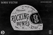 Rocking Bones Typeface, a Serif Font by Swistblnk Std. (Thumbnail 5 of 5)