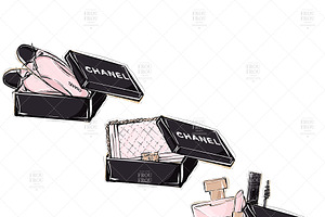 Cosmetic Fashion Makeup Clip Art