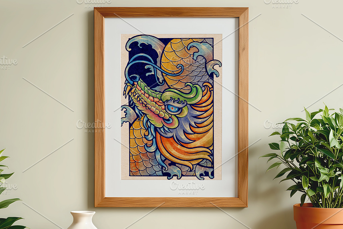 Watercolor Heroes & Demon Part 04, an Illustration by NStudio (Photo 2 of 5)