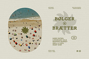 Hossegor - Retro Surf Serif Display, a Serif Font by pixelbuddha.net (Thumbnail 4 of 6)
