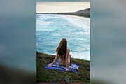 Looking Out to Sea on a Headland, a Beauty & Fashion Photo by Chris Joel Campbell (Thumbnail 1 of 2)