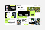 Bikers Sport Community Powerpoint, a Presentation Template by Robs Daily Design (Thumbnail 8 of 9)