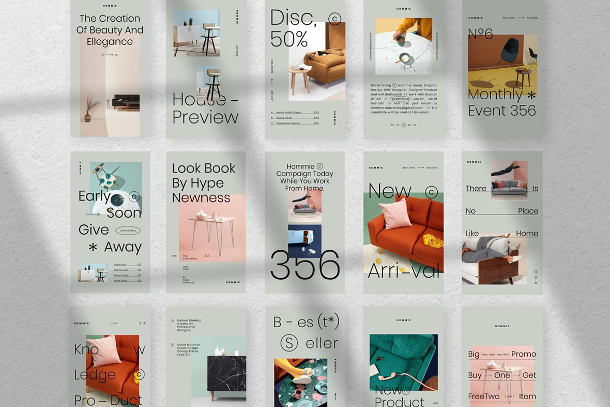10 in 1 BUNDLE Instagram Templates, a Social Media Template by Creative Zeune (Photo 5 of 24)