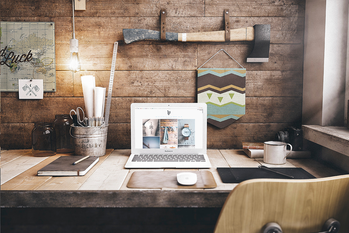 Workspace Mockup Set 2, a Mac Mockup by Best Pixels™ (Photo 4 of 8)