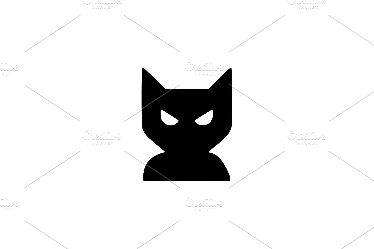 Cat Head Logo, a Branding & Logo Template by Vectorium Studio (Photo 1 of 4)