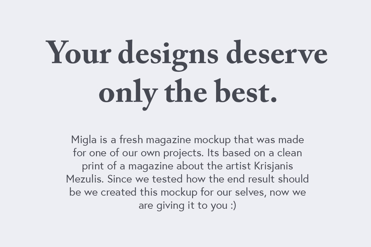 Migla Print Magazine Mockup, a Print Template by Wild Ones (Photo 4 of 12)