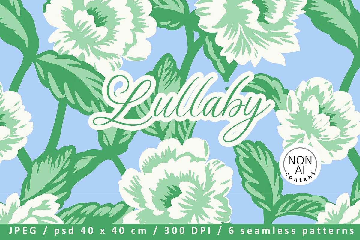 Lullaby, a Pattern Graphic by emeraldthue (Photo 1 of 8)