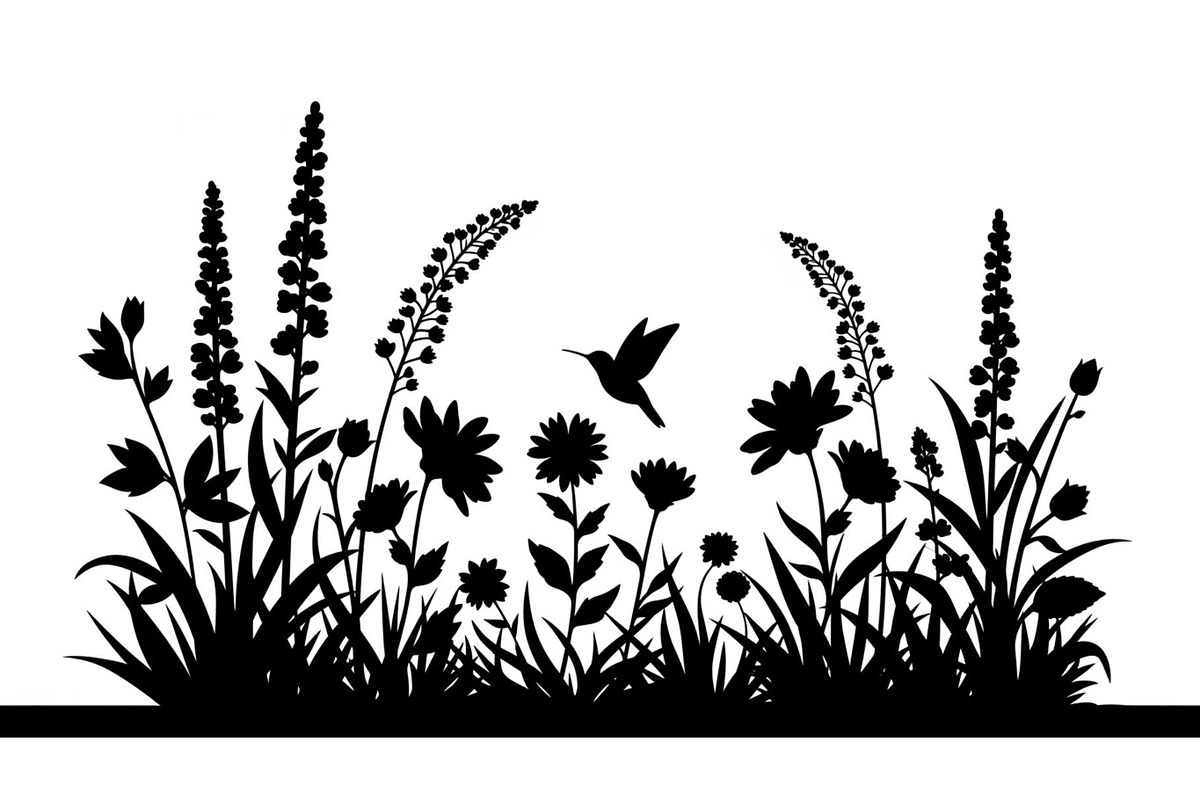 50 Garden Frame Silhouette Bundle, an Illustration by musafir_fashion (Photo 45 of 51)