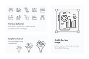 Data Analytics Animated Icons, an Outline Icon by Prosymbols (Thumbnail 3 of 4)