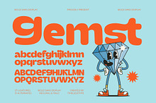 Gemst Retro Bold Display Sans