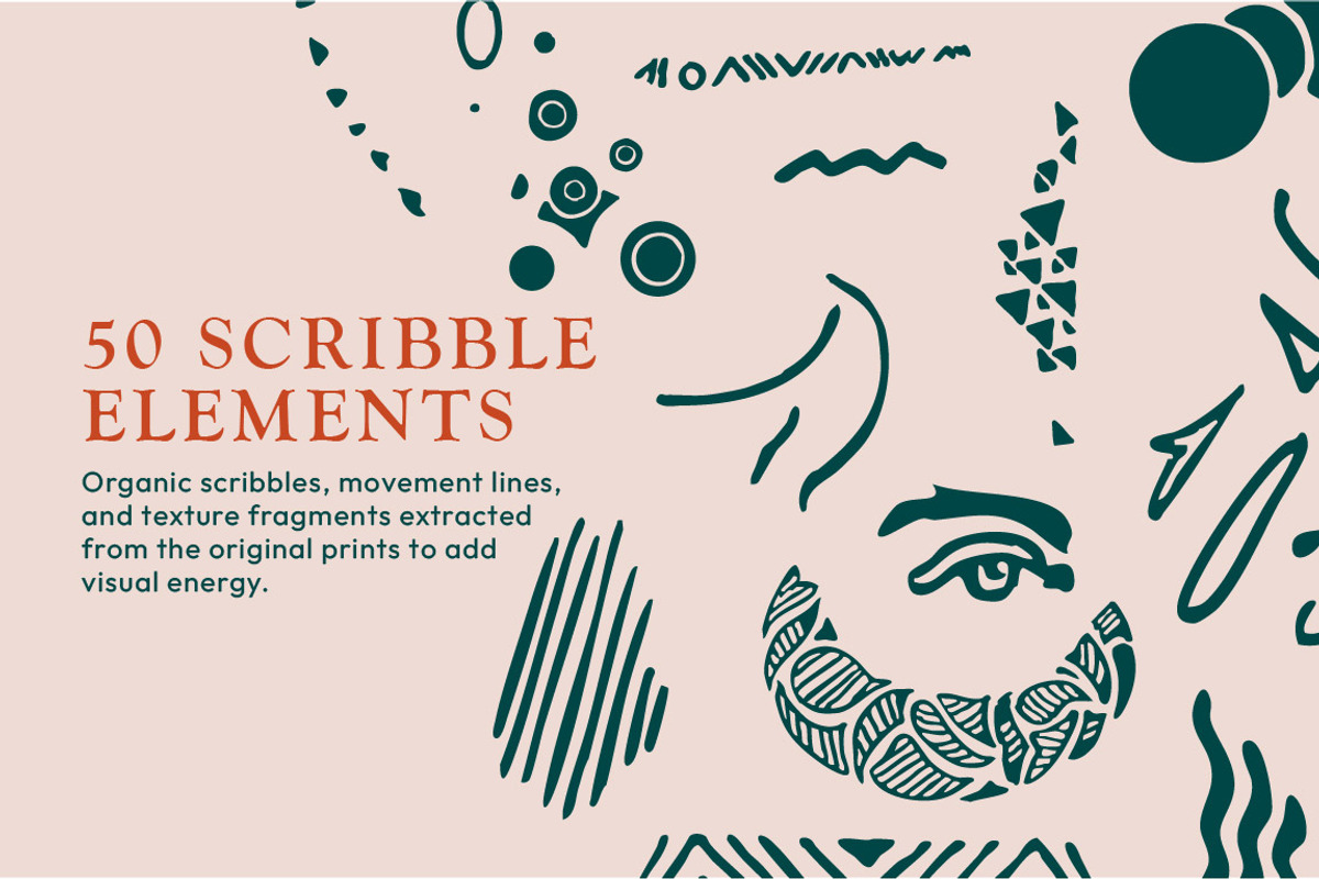 Folk Fables – 150 Illustration Set, a Decorative Illustration by JuliBelushi (Photo 5 of 14)