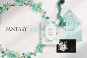 Watercolor Flower - Fantasy Mint, an Illustration by Beigetime (Thumbnail 2 of 9)