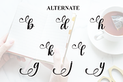 Daily | Script Font, a Handwritten Font by Scratchones (Thumbnail 8 of 9)