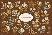 Fern Floral Illustrations & Pattern, a Decorative Illustration by Eclectic Anthology (Thumbnail 3 of 8)
