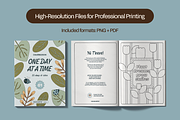 One Day at a Time – Coloring Book, a Brochure Template by Carlo ilustra store (Thumbnail 2 of 7)