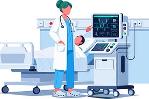 Doctor Checks Patient's Vital Signs, a Health & Medical Photo by angellodeco