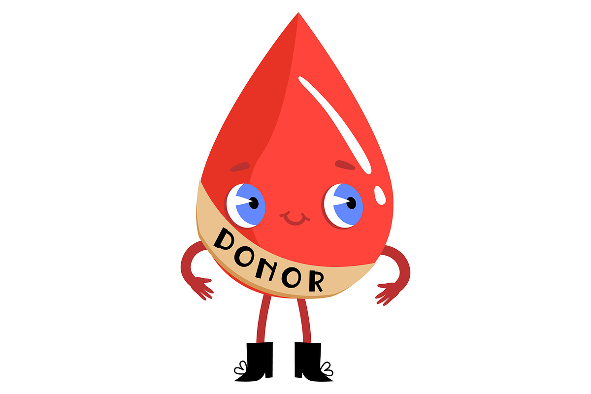 Blood Drop Characters Clipart Medic, a Healthcare Illustration by the_myro (Photo 6 of 14)