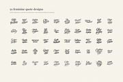 Feminine Quotes Lettering Bundle, an Object Graphic by Yanakicc (Thumbnail 3 of 9)