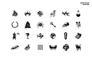 Dark Aesthetic Dithering Bundle, an Object Graphic by pixelbuddha.net (Thumbnail 17 of 22)