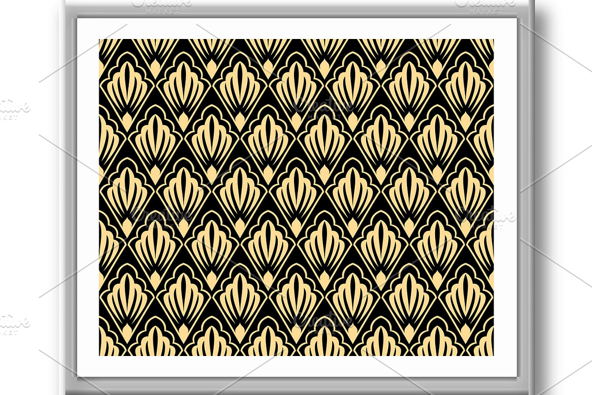 Flower geometric pattern, a Pattern Graphic by RODINA (Photo 3 of 3)