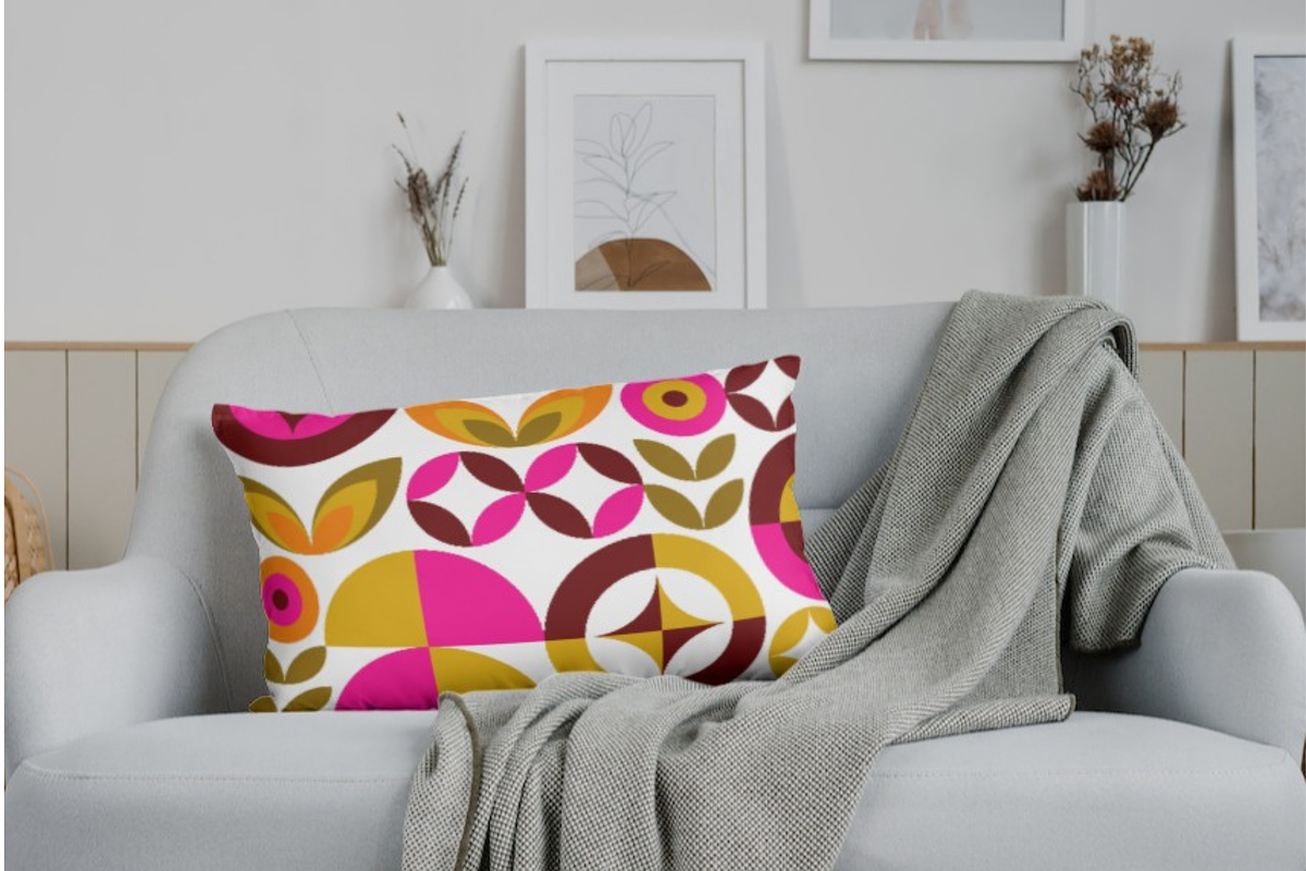 Spring Geometric Floral Pattern, a Pattern Graphic by ItsReksita Pattern (Photo 5 of 10)