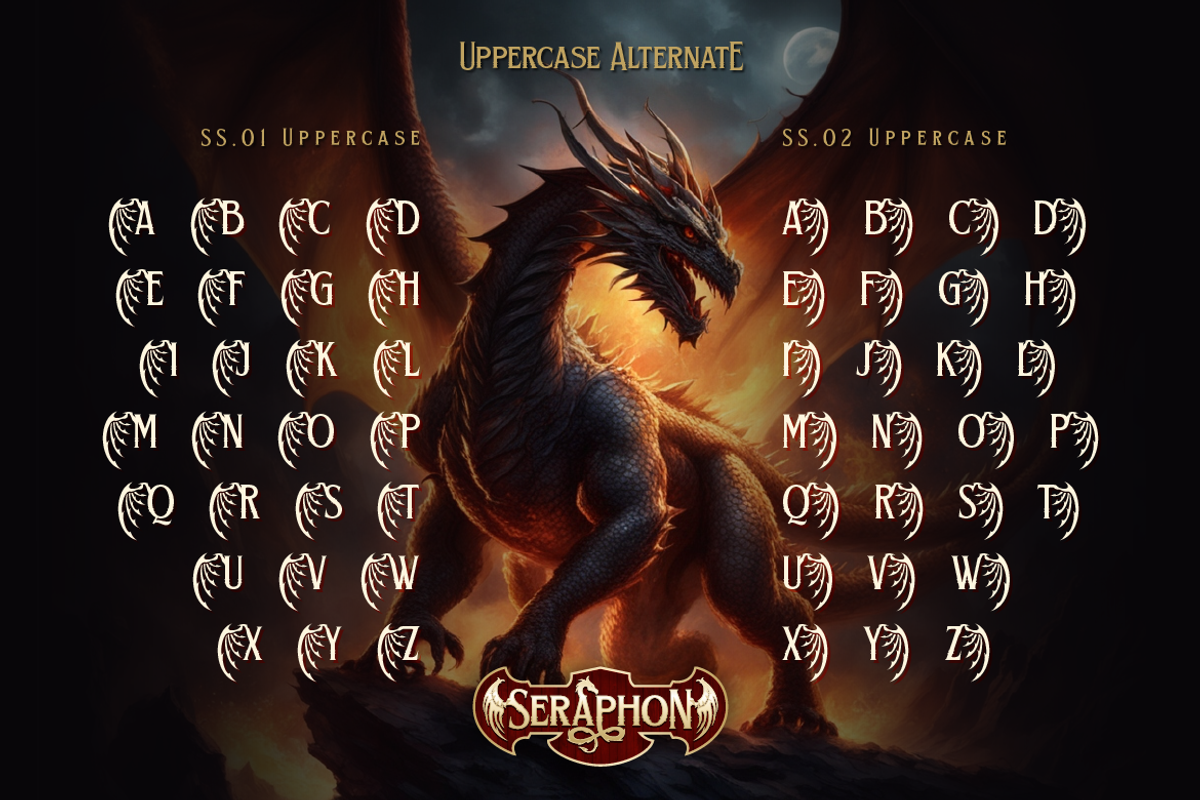 Seraphon, a Serif Font by Burntilldead (Photo 5 of 13)