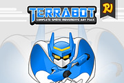 Terrabot Game Player Sprite Art Pack, a Graphic by ridjam (Thumbnail 5 of 5)