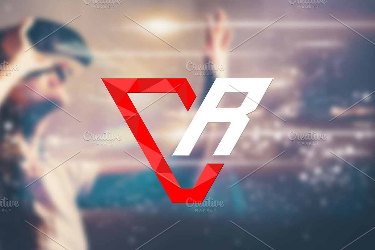 VR Logo monogram, a Branding & Logo Template by Piro Concept (Photo 3 of 4)
