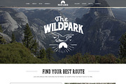 Mountaineer - Hiking and Wildlife, a Websites & App Template by Beavergraphy (Thumbnail 2 of 5)