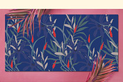 12JPG/EPS Tropical floral pattern, a Pattern Graphic by Theraphosath (Thumbnail 14 of 22)