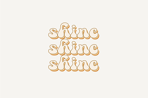 Magic Bloom - A Groovy Font