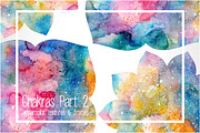 Chakras Part 2. Watercolor textures, a Decorative Illustration by Marina Demidova (Thumbnail 2 of 8)