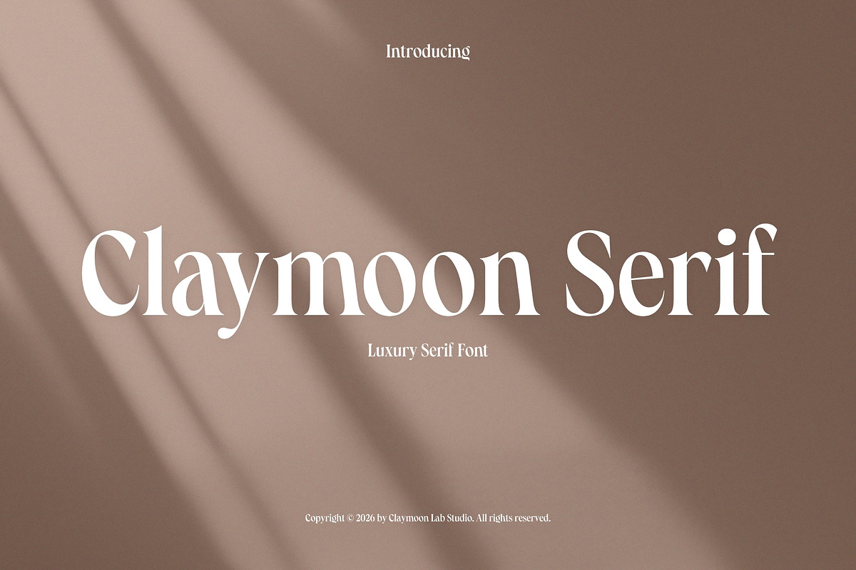 Claymoon Serif — Luxury Elegant Font, a Serif Font by Claymoon Lab (Photo 3 of 10)