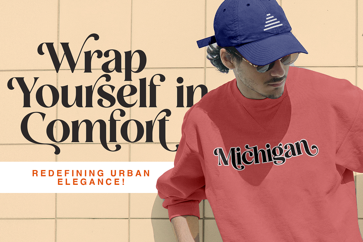 Lost Sarafin Display stylish font, a Serif Font by Vampstudio (Photo 4 of 13)